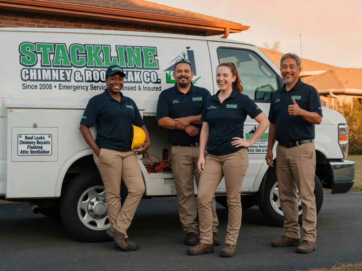 Chimney flashing repair company in Hartline, WA
